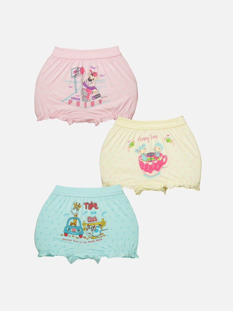 Bodycare Unisex Bloomer Pack Of 3 - Assorted