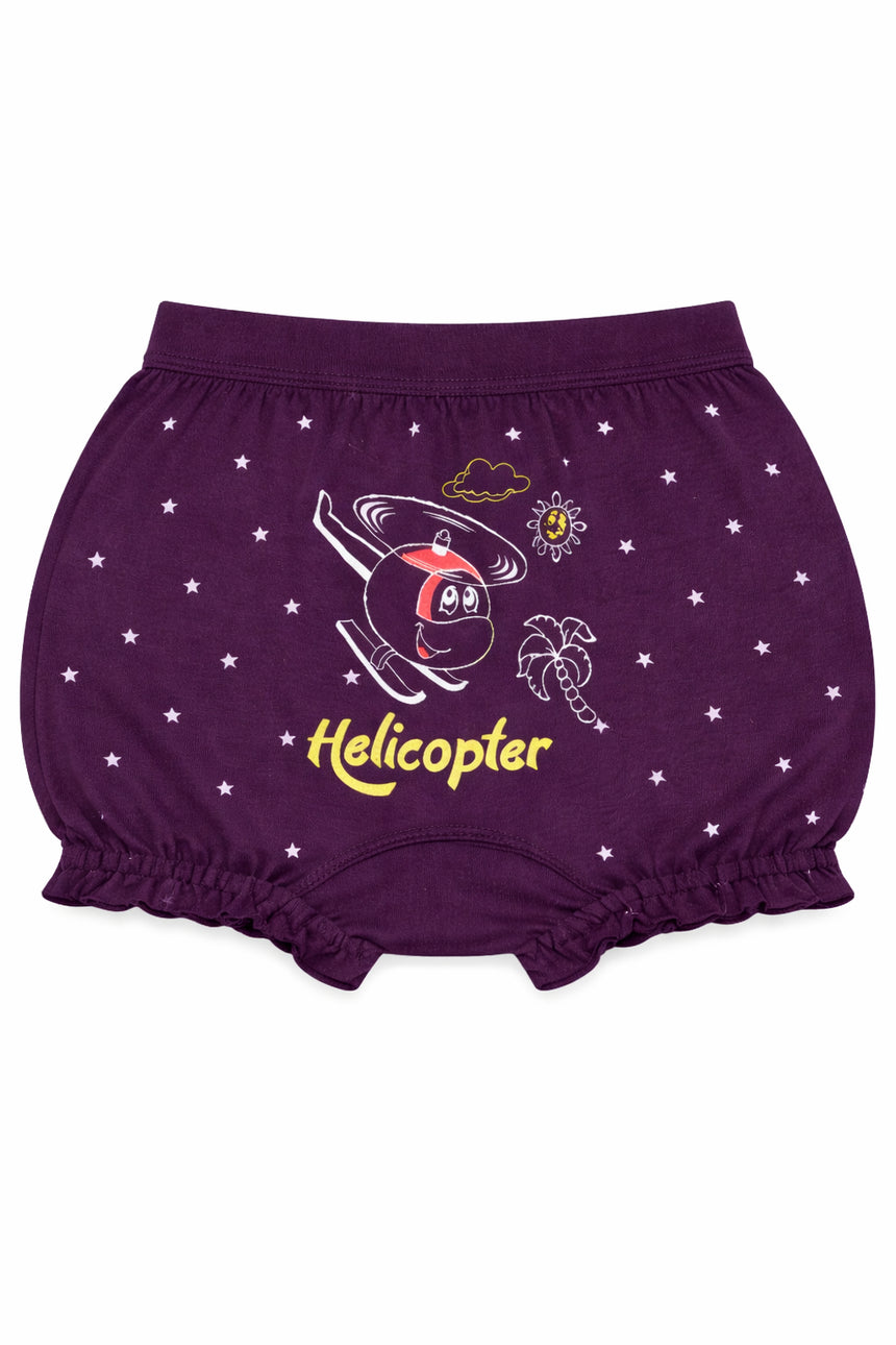 Unisex Cotton Spandex Bloomer Lycra Waistband Pack of 6 - Bodycare
