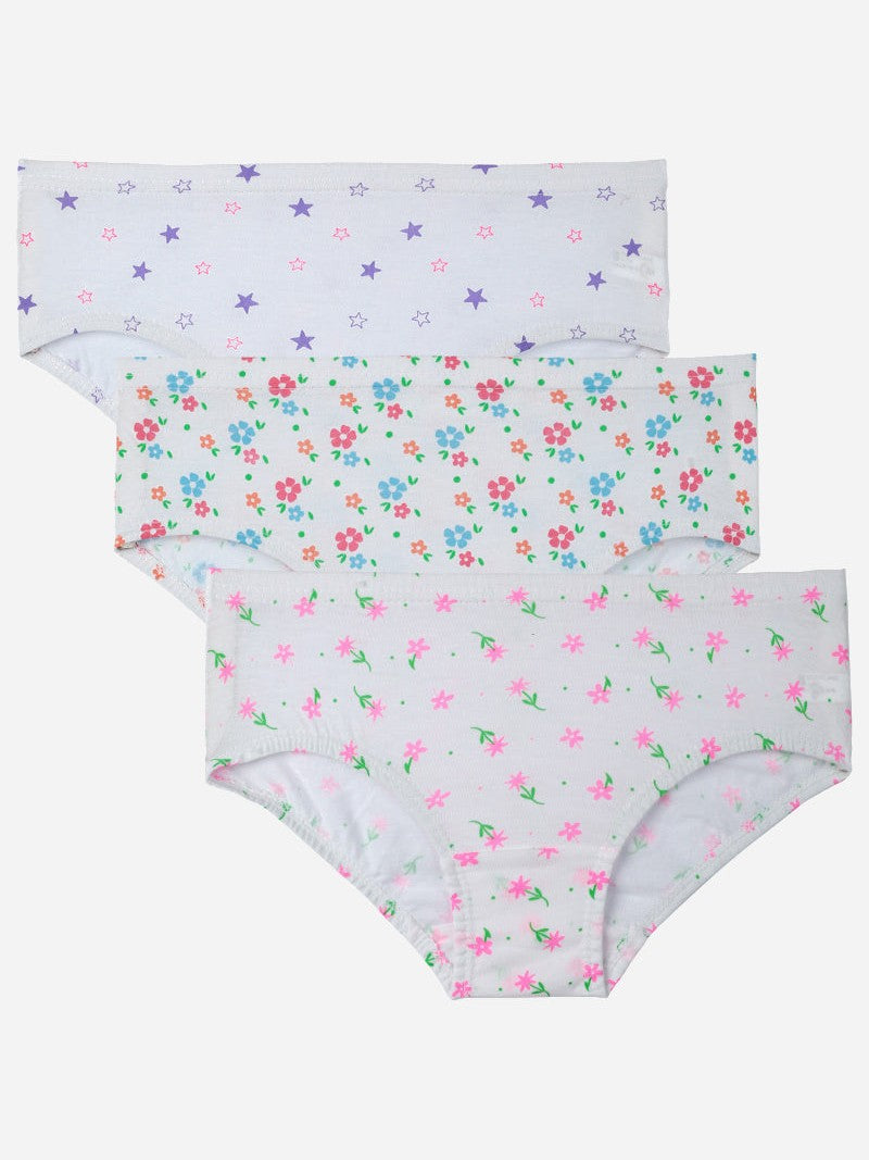Girls Panty Inner Elastic Pack of 3 - Bodycare