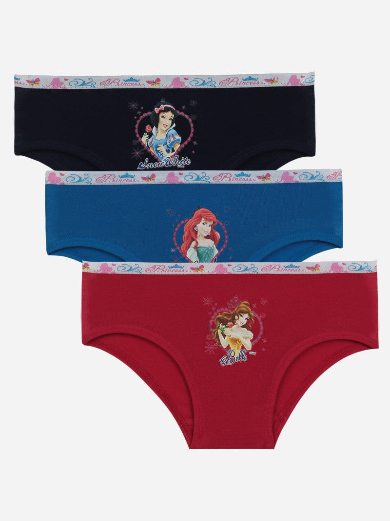 Bodycare Princess Girls Panty Solid Pack Of 3