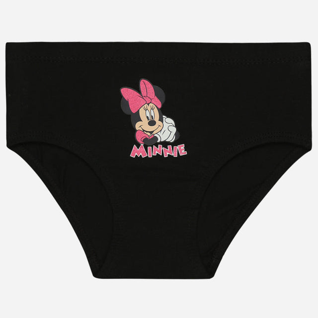 Girls Minnie & Friends Cotton Spandex Panty Inner Elastic Pack of 6 - Bodycare