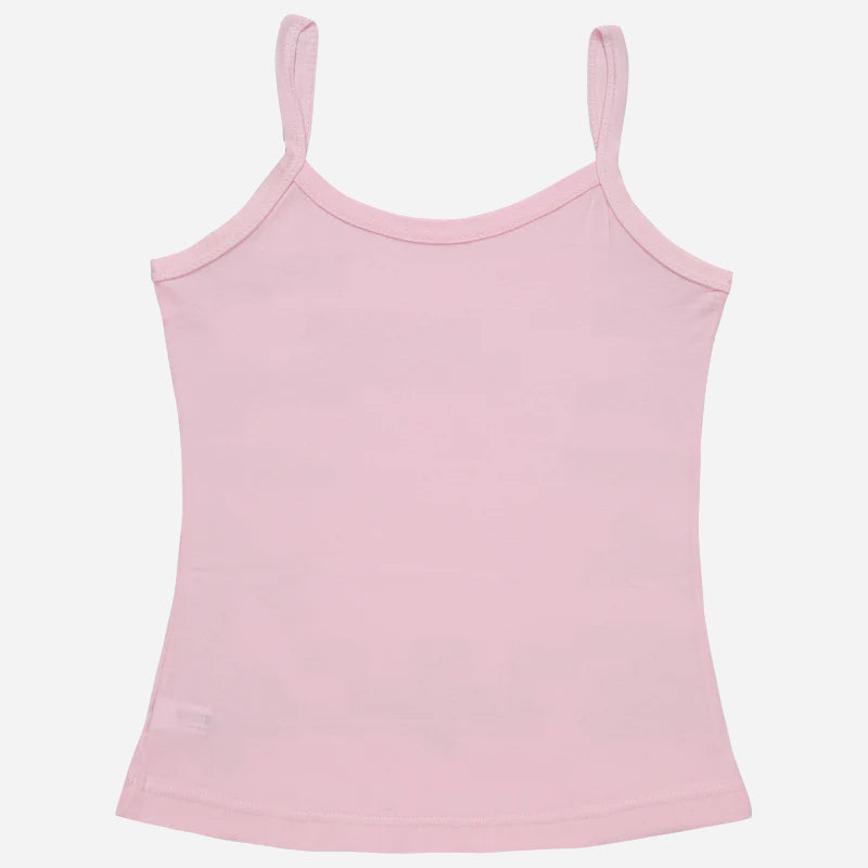 Bodycare Girls Vest Dori Neck Sleeveless Solid Pack Of 3