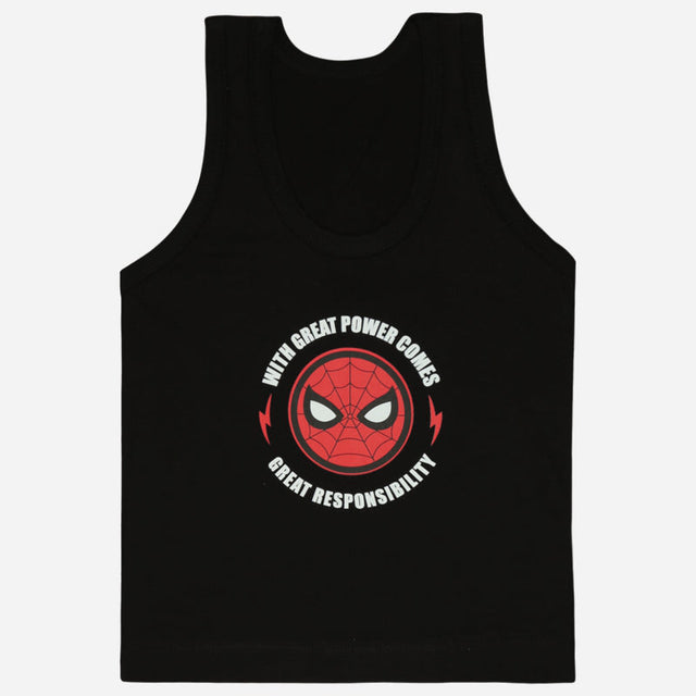 Boys Spiderman Vest Pack of 4 - Bodycare