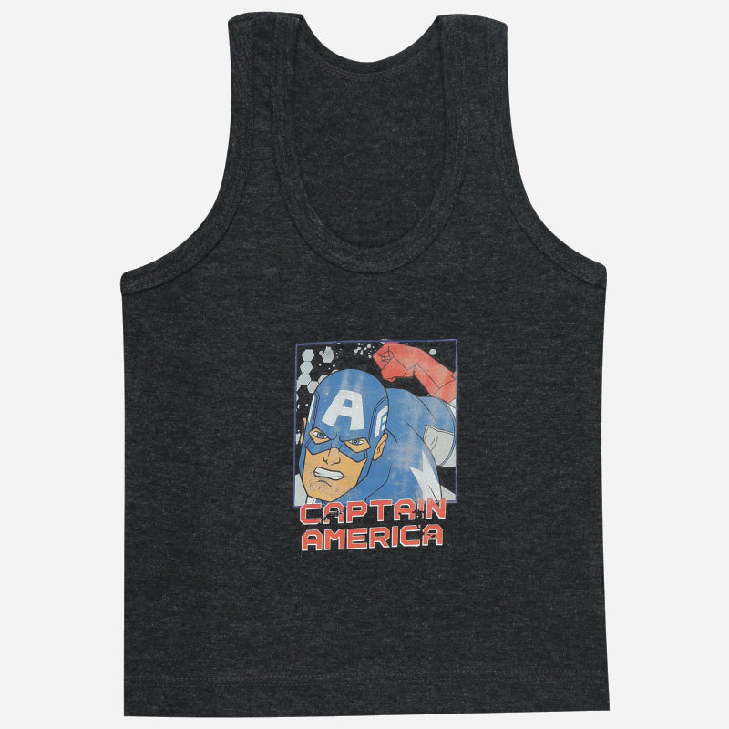 Bodycare Avengers Boys Vest Round Neck Sleeveless Solid Pack Of 5