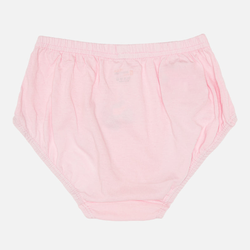 Girls Princess 100% Cotton Panty Inner Elastic Pack of 3