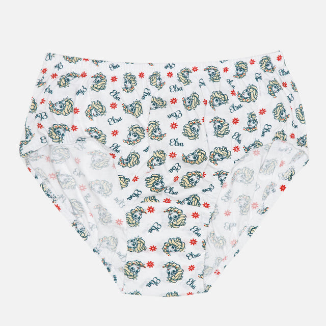 Girls 100% Cotton Panty Inner Elastic Pack of 3 - Bodycare
