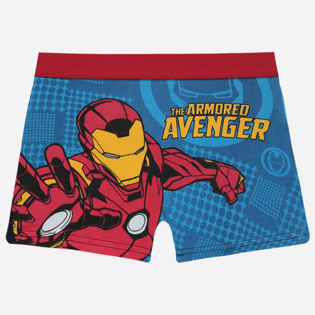 Boys Avengers Trunk Top Elastic Pack of 2 - Bodycare