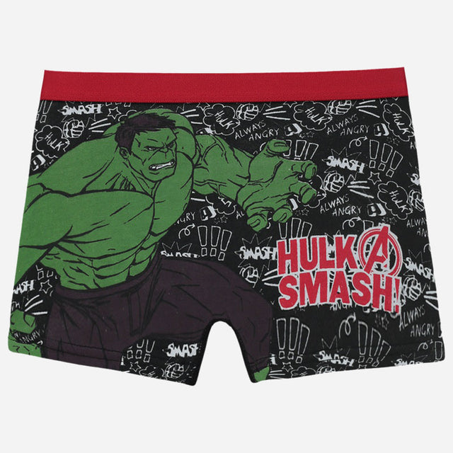 Boys Avengers Cotton Spandex Trunk Top Elastic Pack of 4 - Bodycare
