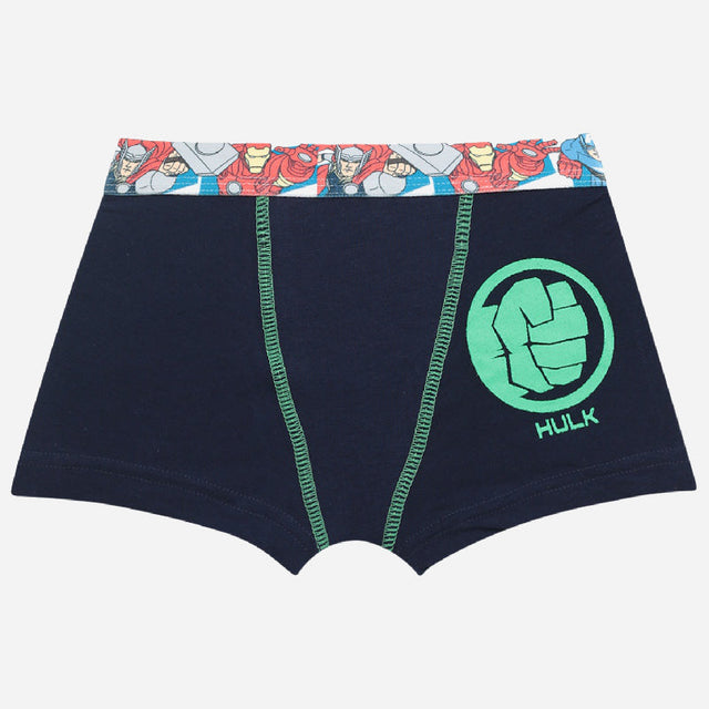 Boys Avengers Cotton Spandex Trunk Top Elastic Pack of 2 - Bodycare