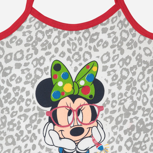 Girls Minnie & Friends Vest Dori Neck Sleeveless Pack of 3 - Bodycare