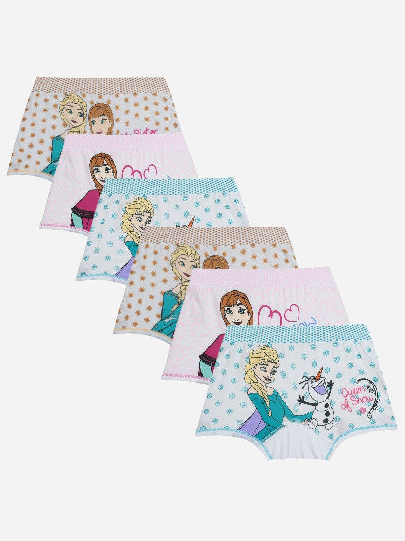 Bodycare Frozen Boyshorts Solid Pack Of 6