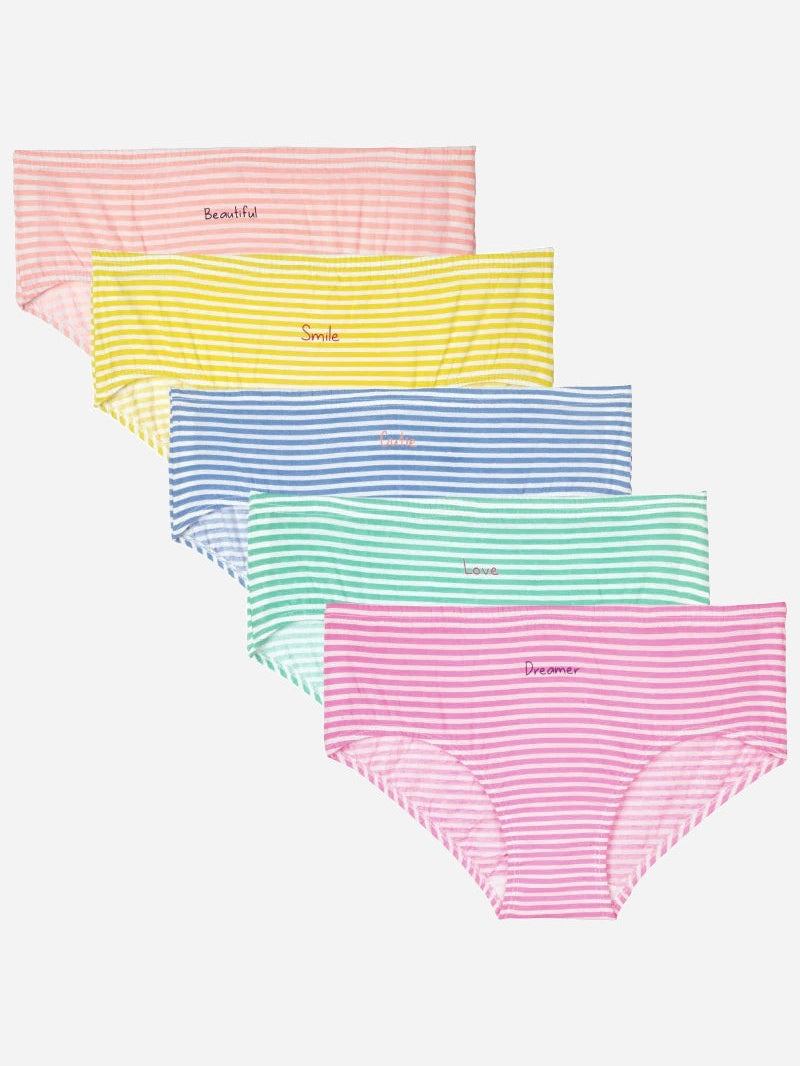 Bodycare Girls Panty Solid Pack Of 5