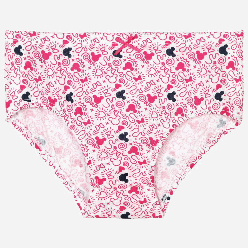 Girls Minnie & Friends Panty Inner Elastic Pack of 5 - Bodycare