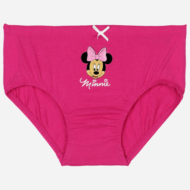Girls Minnie & Friends Panty Inner Elastic Pack of 5 - Bodycare