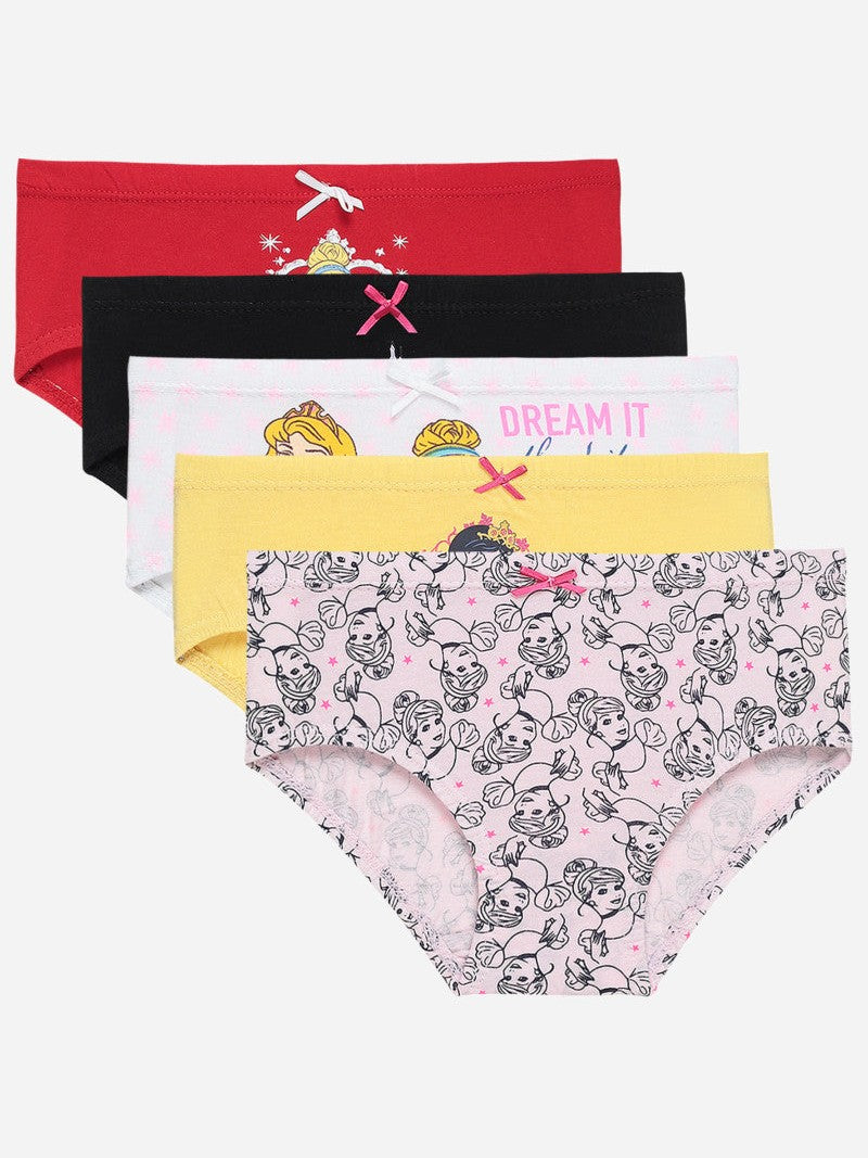 Bodycare Princes Girls Panty Solid Pack Of 5