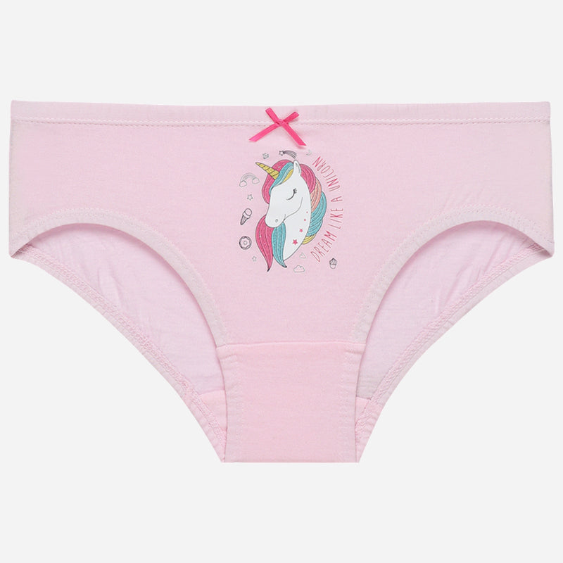 Girls Panty Inner Elastic Pack of 5 - Bodycare