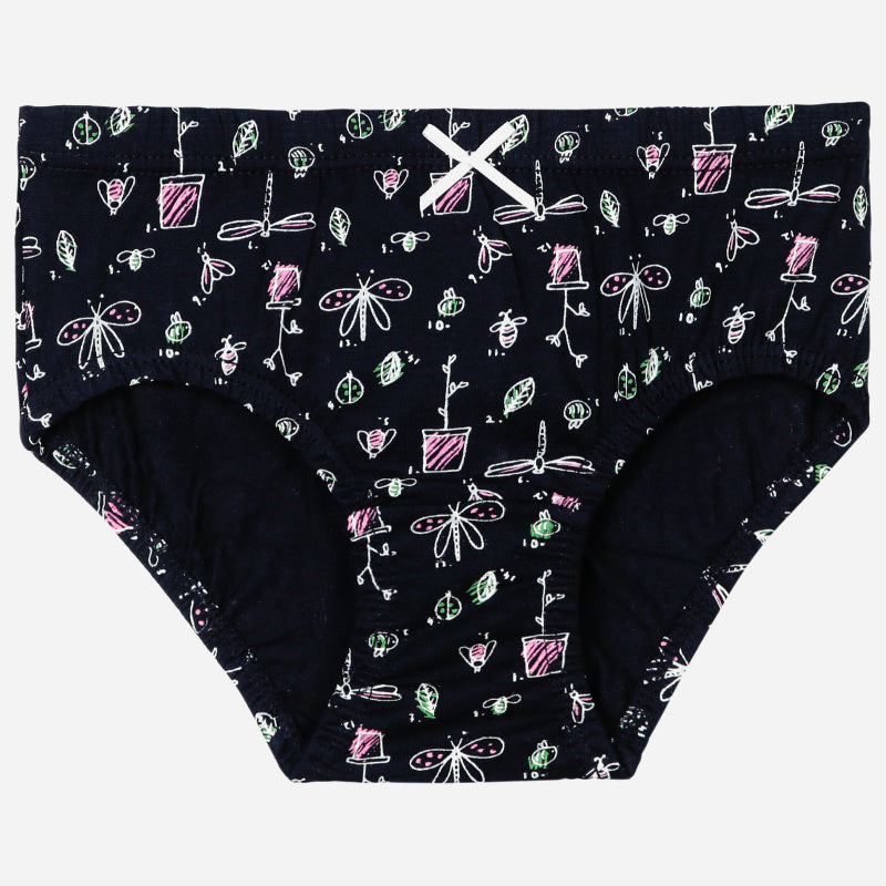 Girls Panty Inner Elastic Pack of 5 - Bodycare