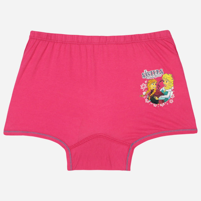 Girls Frozen Boyshorts Inner Elastic Pack of 4 - Bodycare