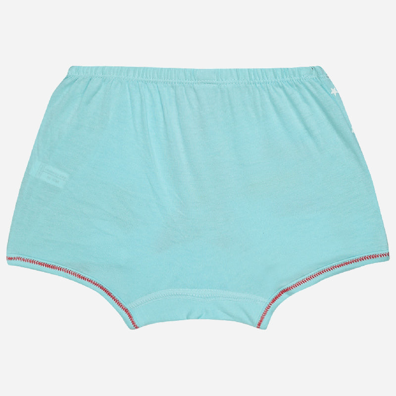 Girls 100% Cotton Boyshorts Inner Elastic Pack of 4 - Bodycare