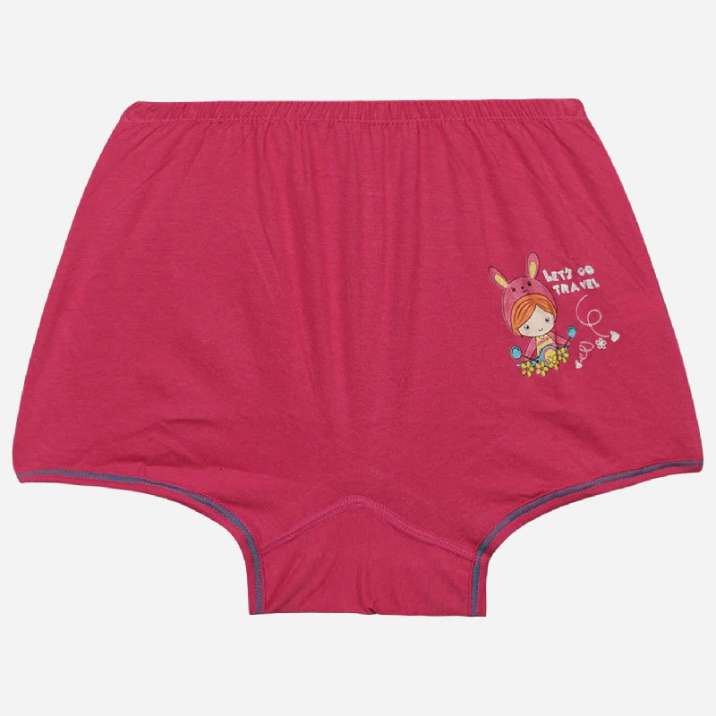 Bodycare Girls Cotton Boyshorts Solid Pack Of 4