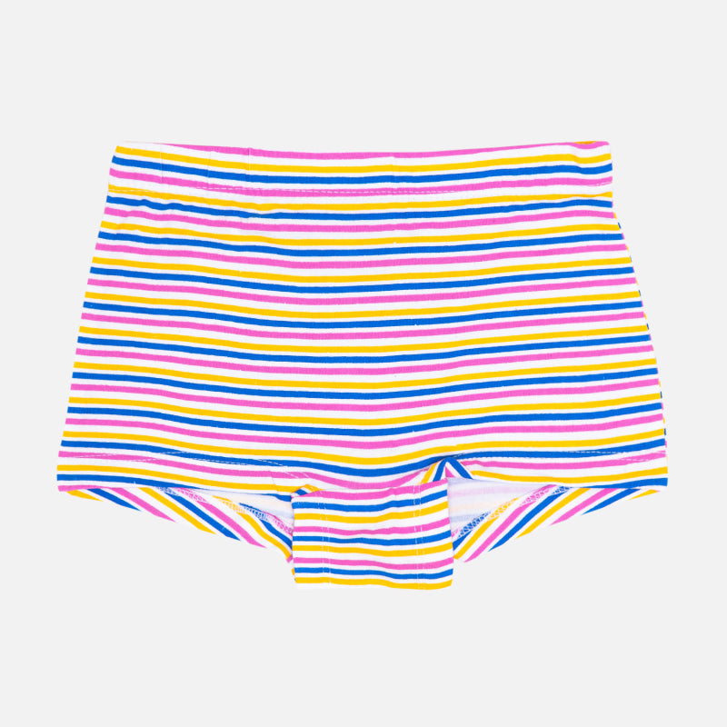 Bodycare Girls Boyshorts Solid |Assorted | 100% Cotton |Pack Of 3