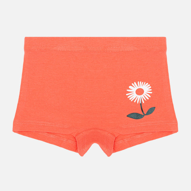 Girls 100% Cotton Boyshorts Inner Elastic Pack of 3 - Bodycare