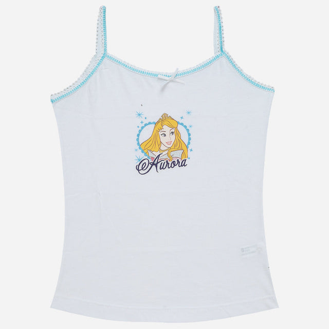 Girls Princess Vest Sleeveless Pack of 3 - Bodycare