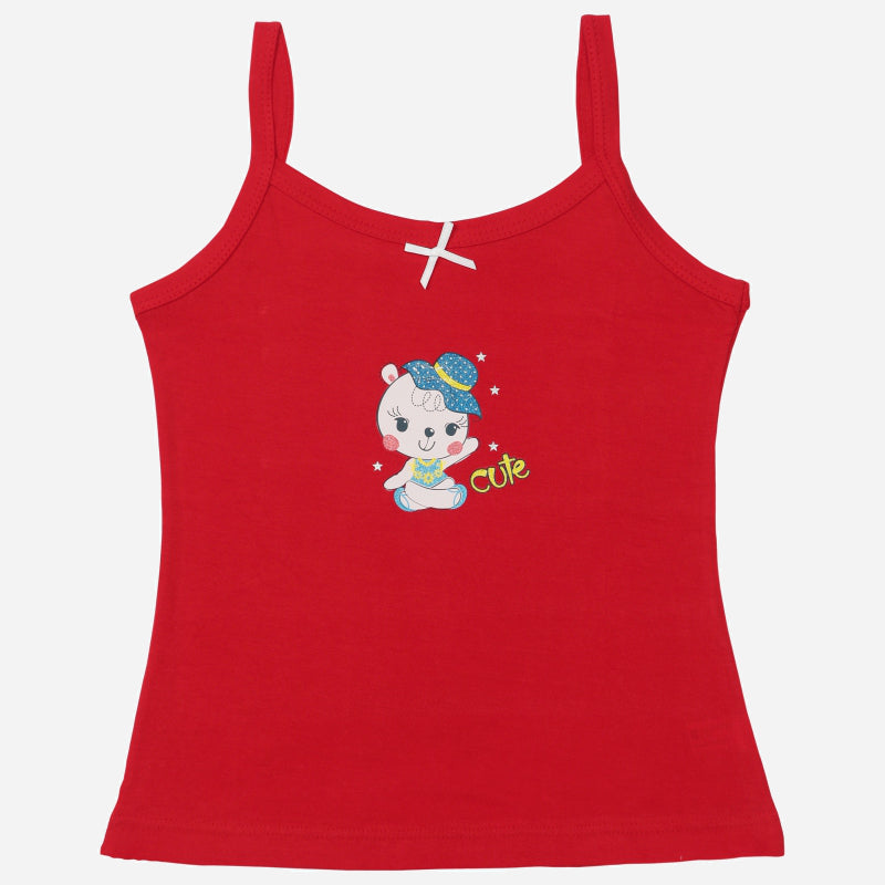 Girls Vest Sleeveless Pack of 3 - Bodycare