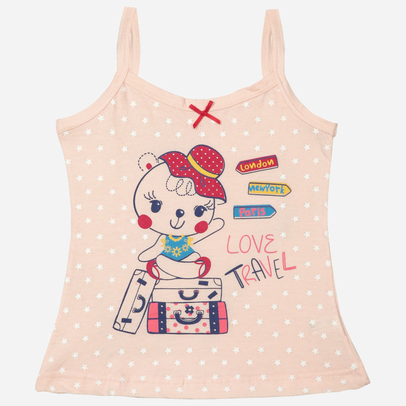 Girls Vest Sleeveless Pack of 3 - Bodycare