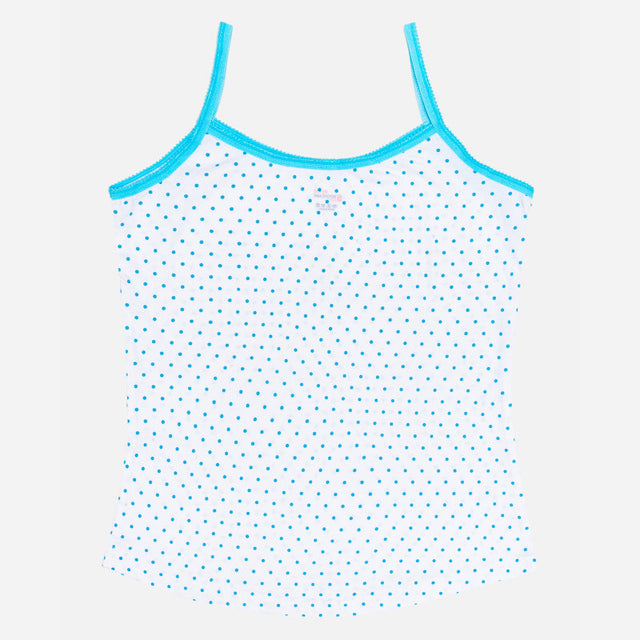 Girls 100% Cotton Vest Round Neck Dori Neck Pack of 2 - Bodycare