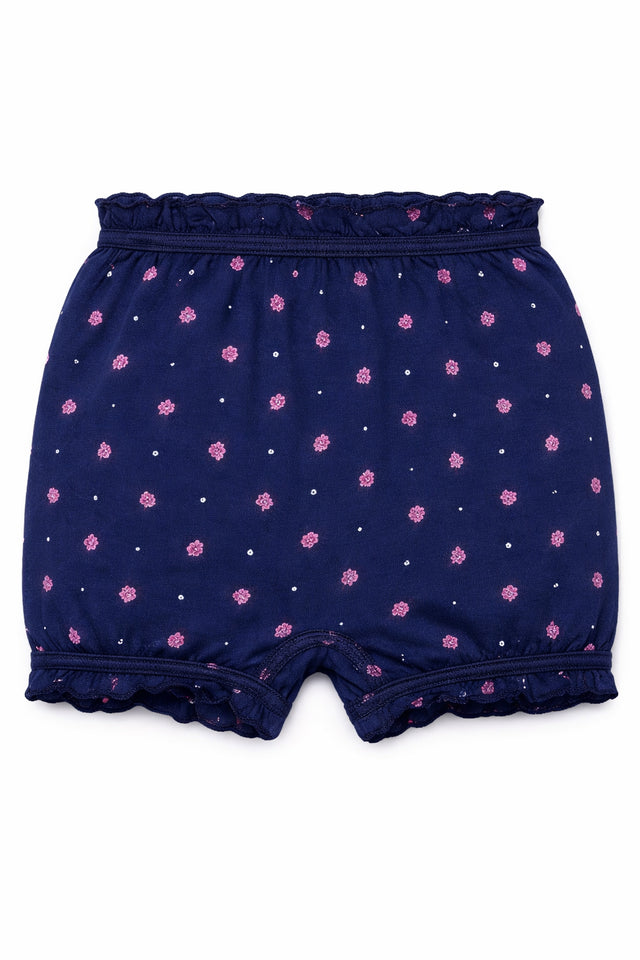 Girls 100% Cotton Bloomer Attach Elastic Pack of 3 - Bodycare