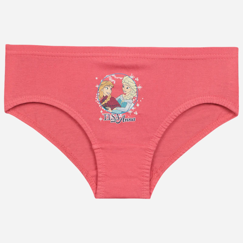 Bodycare Frozen Girls Cotton Panties Solid Pack Of 6