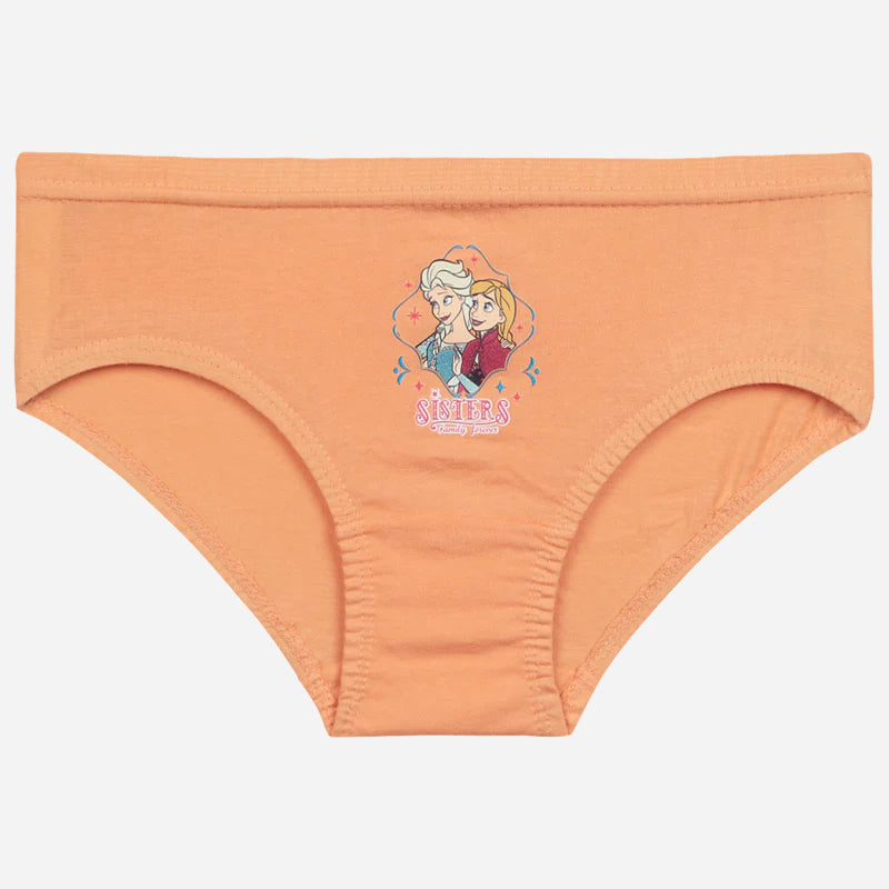 Bodycare Frozen Girls Cotton Panties Solid Pack Of 6