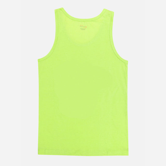 Boys 100% Cotton Vest Round Neck Regular Fit Pack of 2 - Bodycare