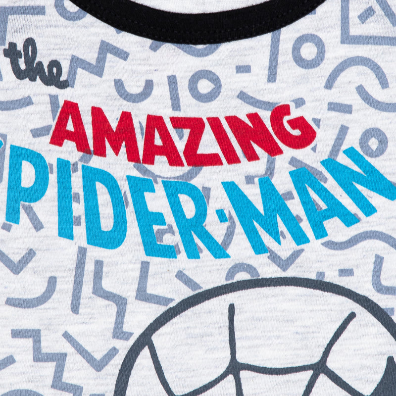 Bodycare Spiderman Boys Vest | Regular Fit | 100% Cotton | Round Neck Assorted Pack Of 2