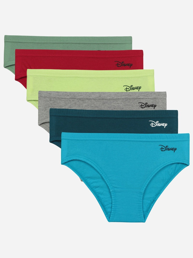 Bodycare Mickey & Friends Boys Cotton Brief Solid Pack Of 6