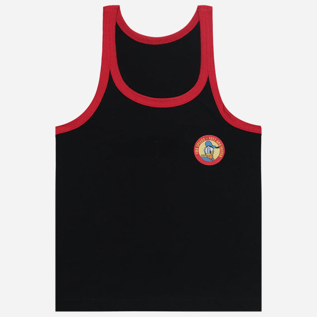Boys Vest Round Neck Sleeveless Pack of 4 - Bodycare