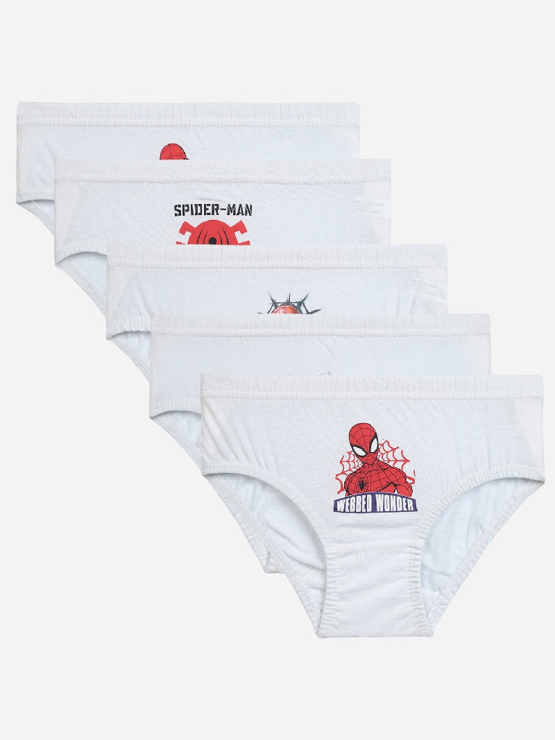 Bodycare Spiderman Boys Brief Pack Of 5