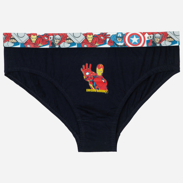 Boys Avengers Brief Top Elastic Pack of 4 - Bodycare