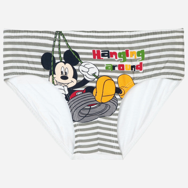 Bodycare Mickey & Friends Boys Brief Solid Pack Of 5