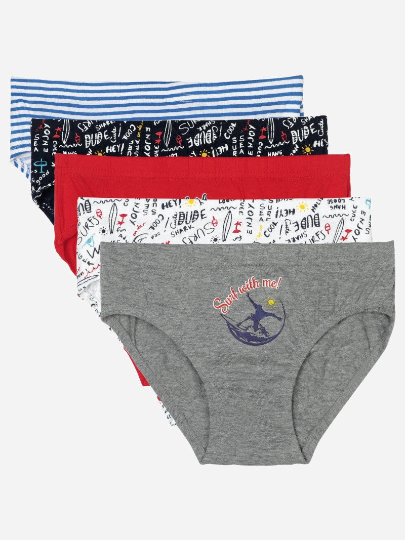 Bodycare Boys Brief Solid Pack Of 5