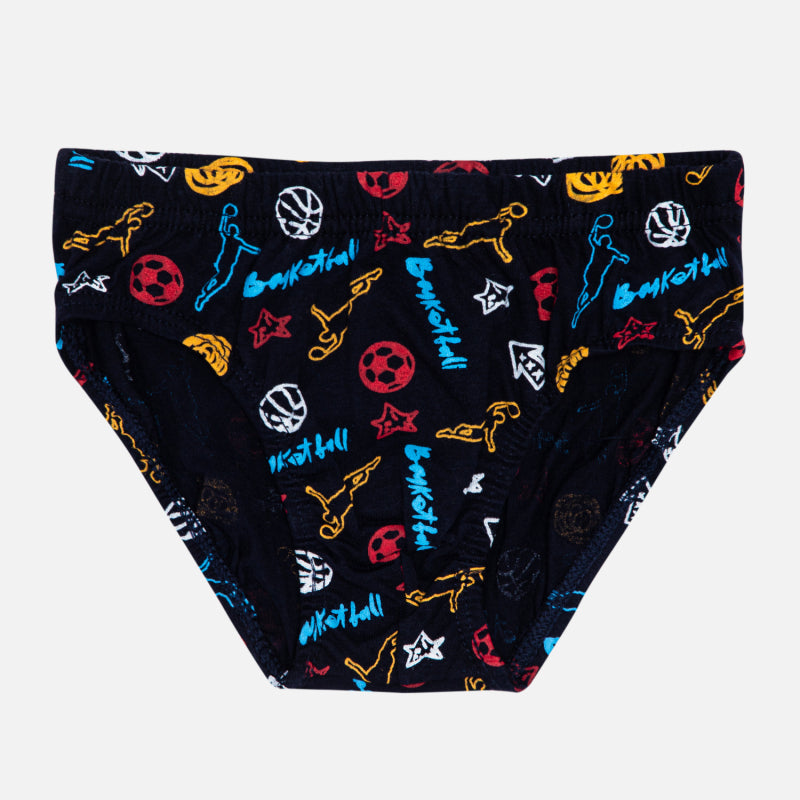 Bodycare Boys Brief for all day comfort Assorted Pack Of 4