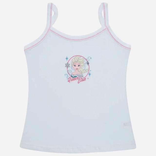 Girls Frozen Vest Dori Neck Sleeveless Pack of 4 - Bodycare