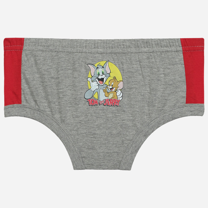 Bodycare Tom & Jerry Boys Brief Solid Pack Of 3