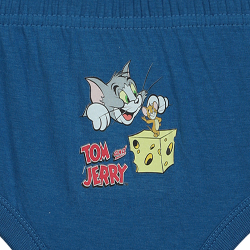 Bodycare Tom & Jerry Boys Brief Solid Pack Of 3 - Bodycare