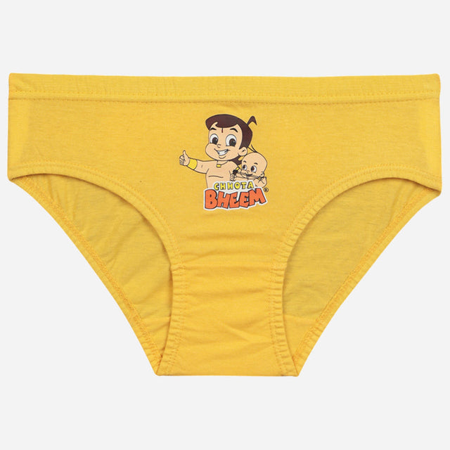 Boys Chotta Bheem Brief Inner Elastic Pack of 6 - Bodycare