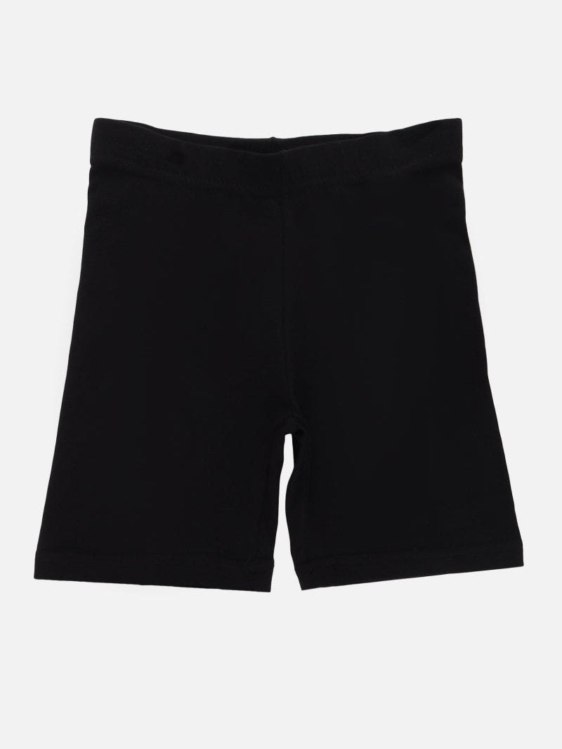 Girls Cotton Spandex Shorts Stretch Pack of 1 - Bodycare