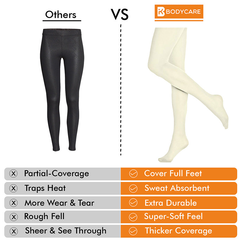 Bodycare Girls Tights - Off White