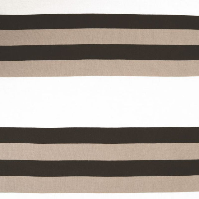King Size Cotton Fitted Bedsheet Beige Striped - Bodycare