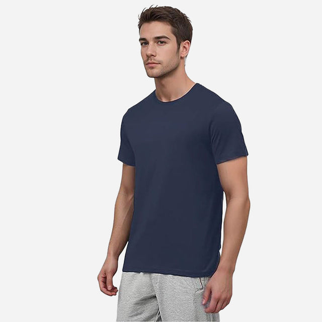 Men T-Shirt Round Neck Half Sleeves - Bodycare